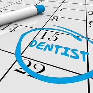 Calendar reminder to visit Lincoln implant dentist 