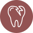 Cracked tooth icon highlighted