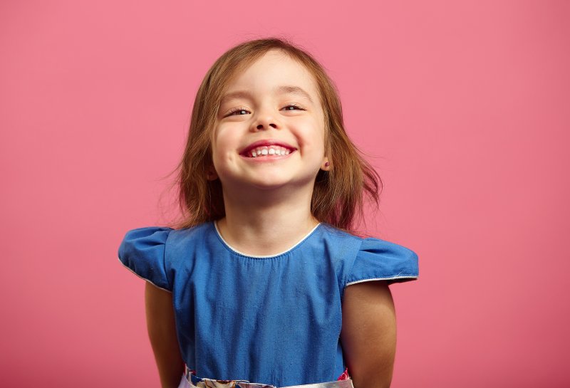 Smiling little girl